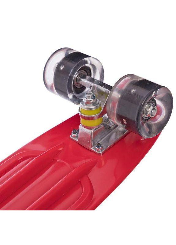 Скейтборд Пенні Penny LED WHEELS SK-5672-10 червоний-чорний SP-Sport (317202750)