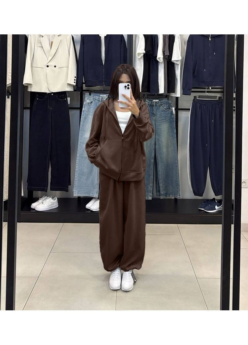 Женский комплект (кофта на молнии + брюки) Україна (361850221)