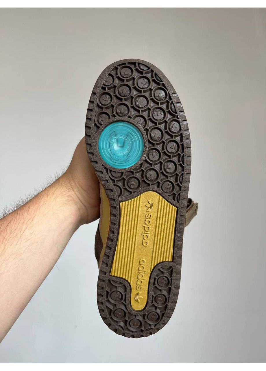 КРОССОВКИ ЖЕНСКИЕ ADIDAS FORUM LOW X BAD BUNNY THE FIRST CAFE АДИДАС ФОРУМ No Brand комбинированные демисезоны (367176286)