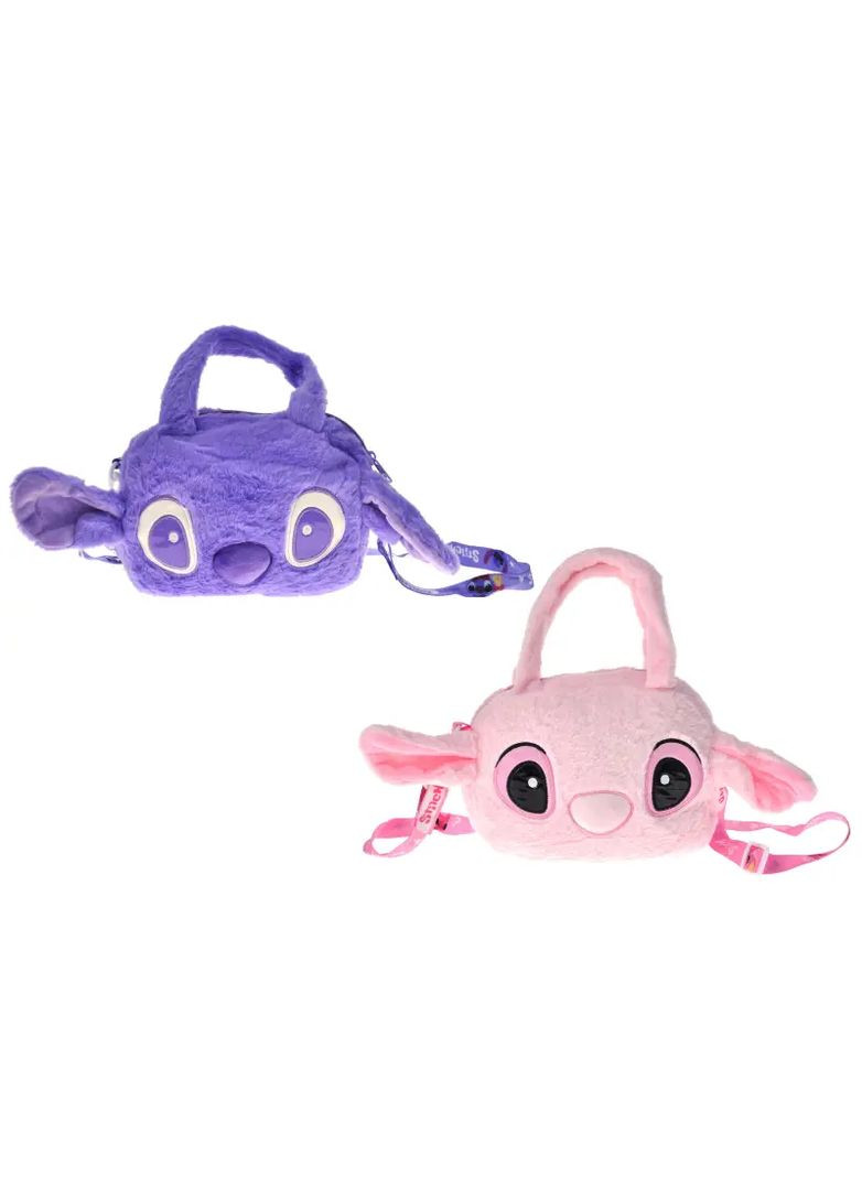 Сумочка с героем Стич текстиль в ассортименте 20x17 см No Brand Мяк8556 (370650858)