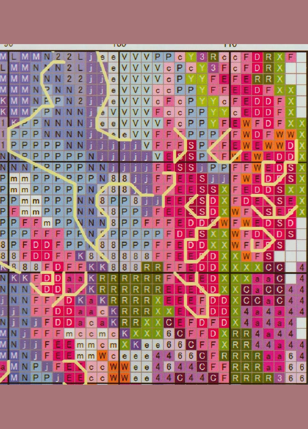 Набір для вишивання за нанесеною на канву схемою "Lavender Girl". AIDA 14CT printed 28*34 см Joy Sunday (313614683)