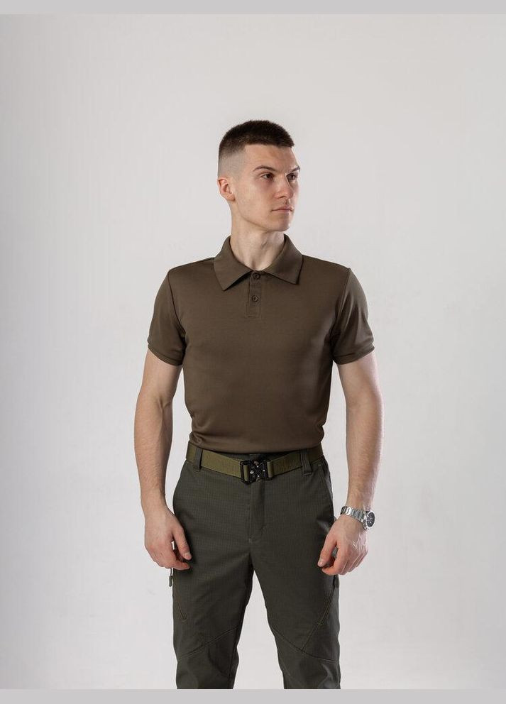 Тактичне чоловіче поло Coolmax хакі Freedom (345601243)