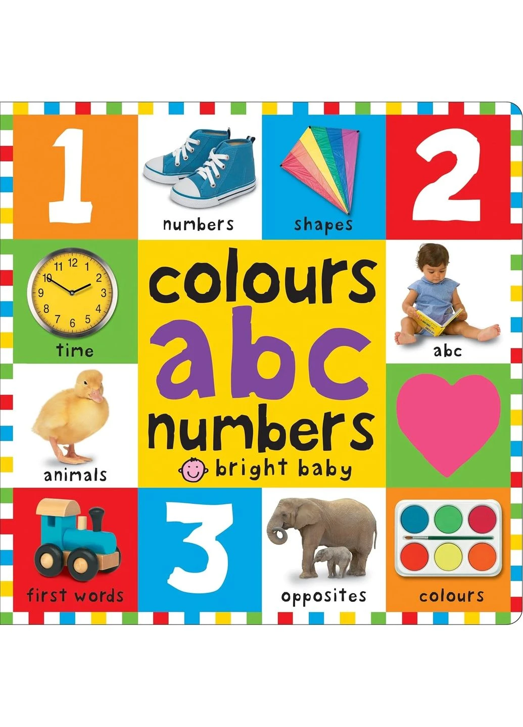 Colours ABC Numbers. First 100 Books Priddy Books (370115291)
