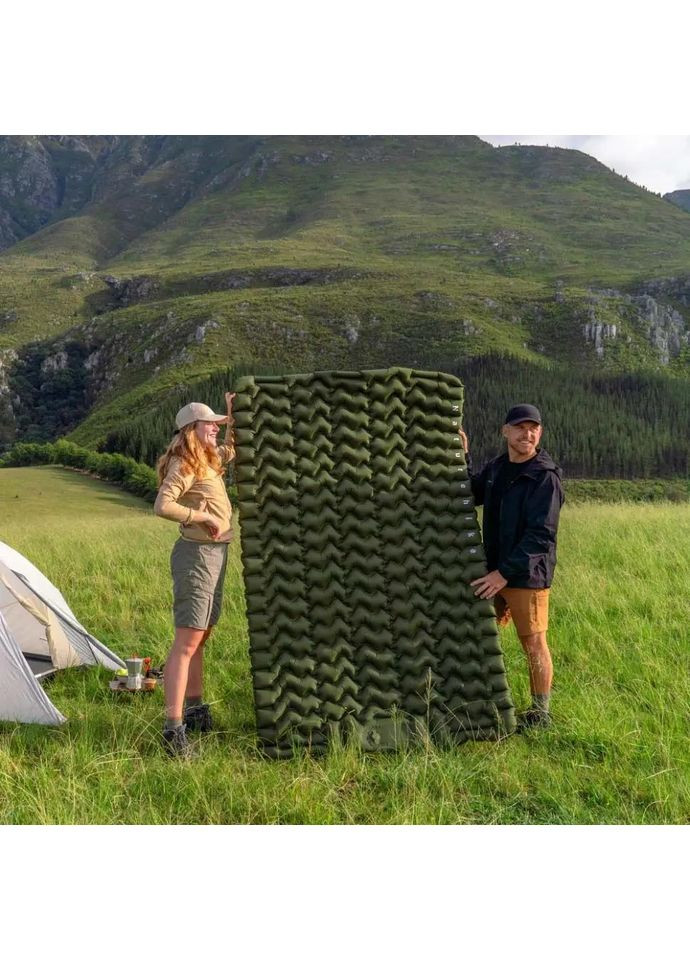 Коврик надувной Double CNK2550WS019 65мм с помпой Green Naturehike (366872564)