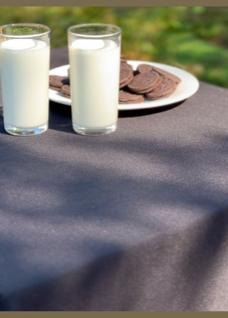 Водоотталкивающая Скатерть " однотон" 130х100 см (+ 2 салфетки 30х40) No Brand (317275619)