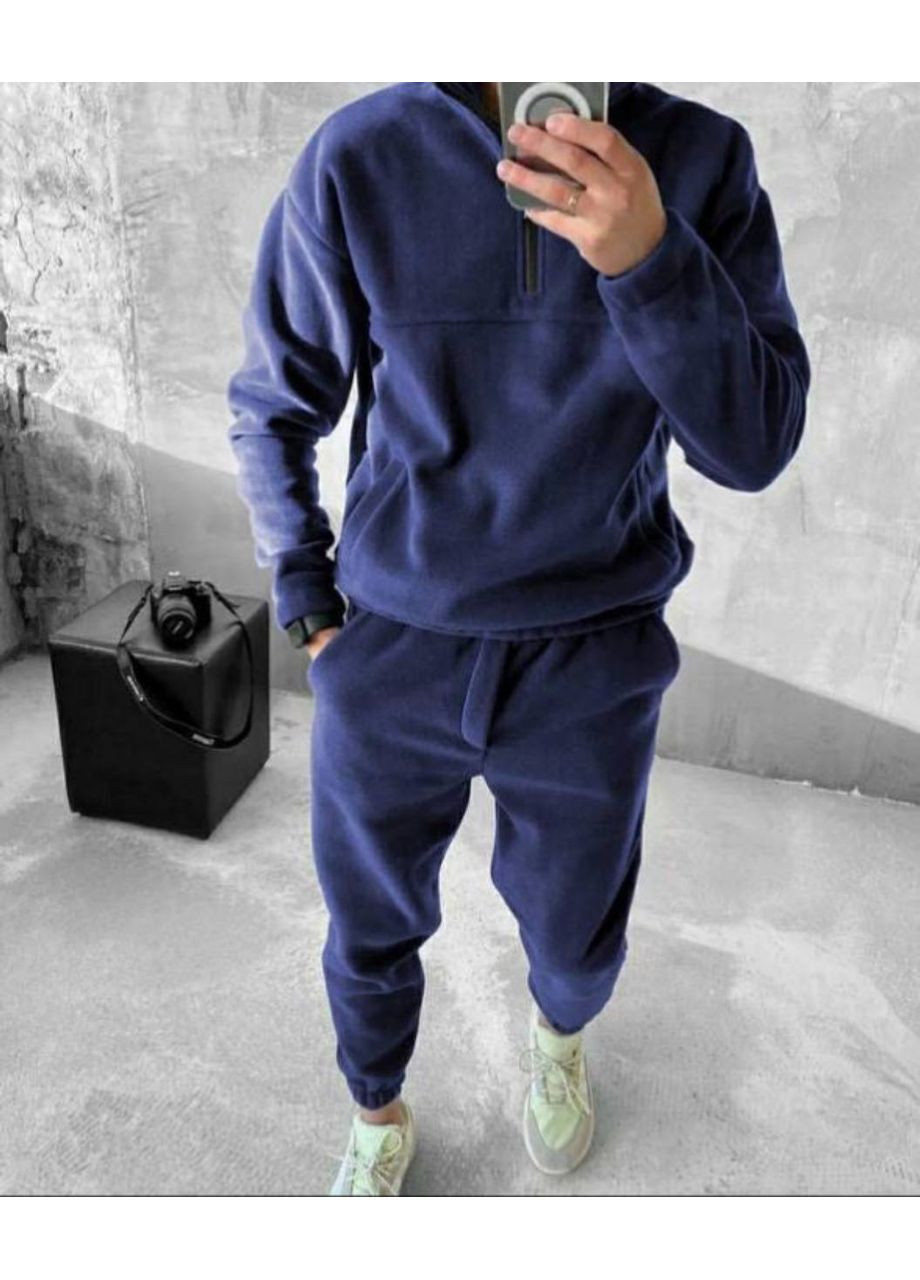 Чоловічий спортивний костюм зі флісу No Brand (370079641)