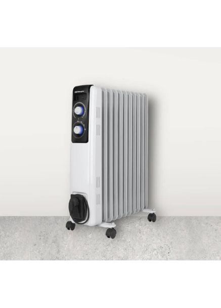 Масляний радіаторний обігрівач, Портативна пересувна батарея 2000 Вт, батарея для дому No Brand (361669492)