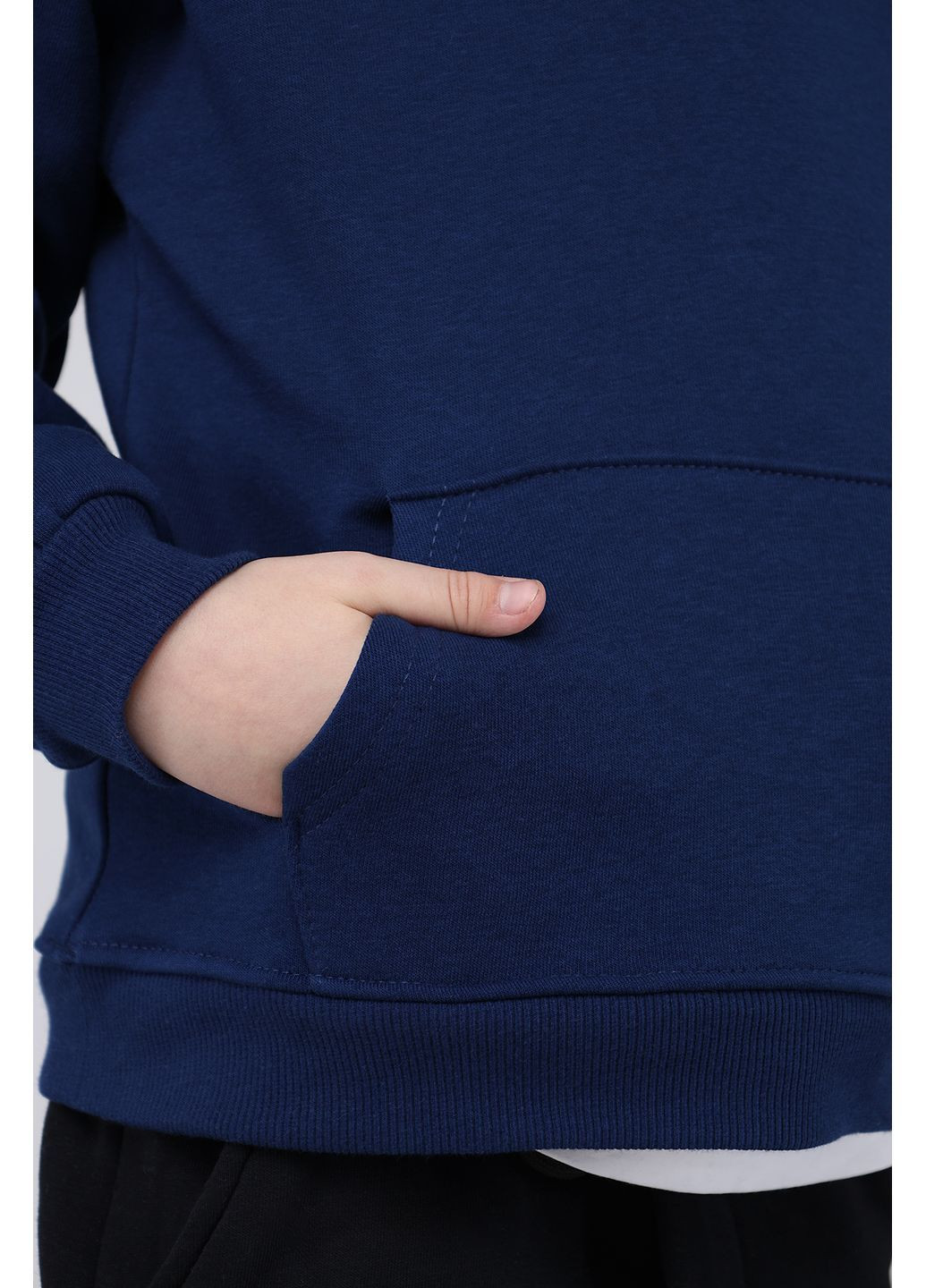 Худі для хлопчика колір темно-синій ЦБ-00284944 Yuki (371280763)