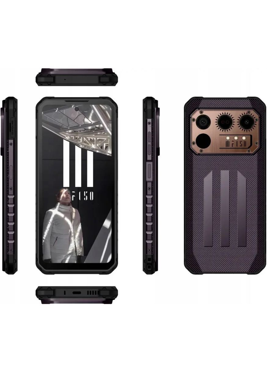 Смартфон IIIF150 Raptor 12/256GB Amethyst Metallic NFC Global version Oukitel (360394679)