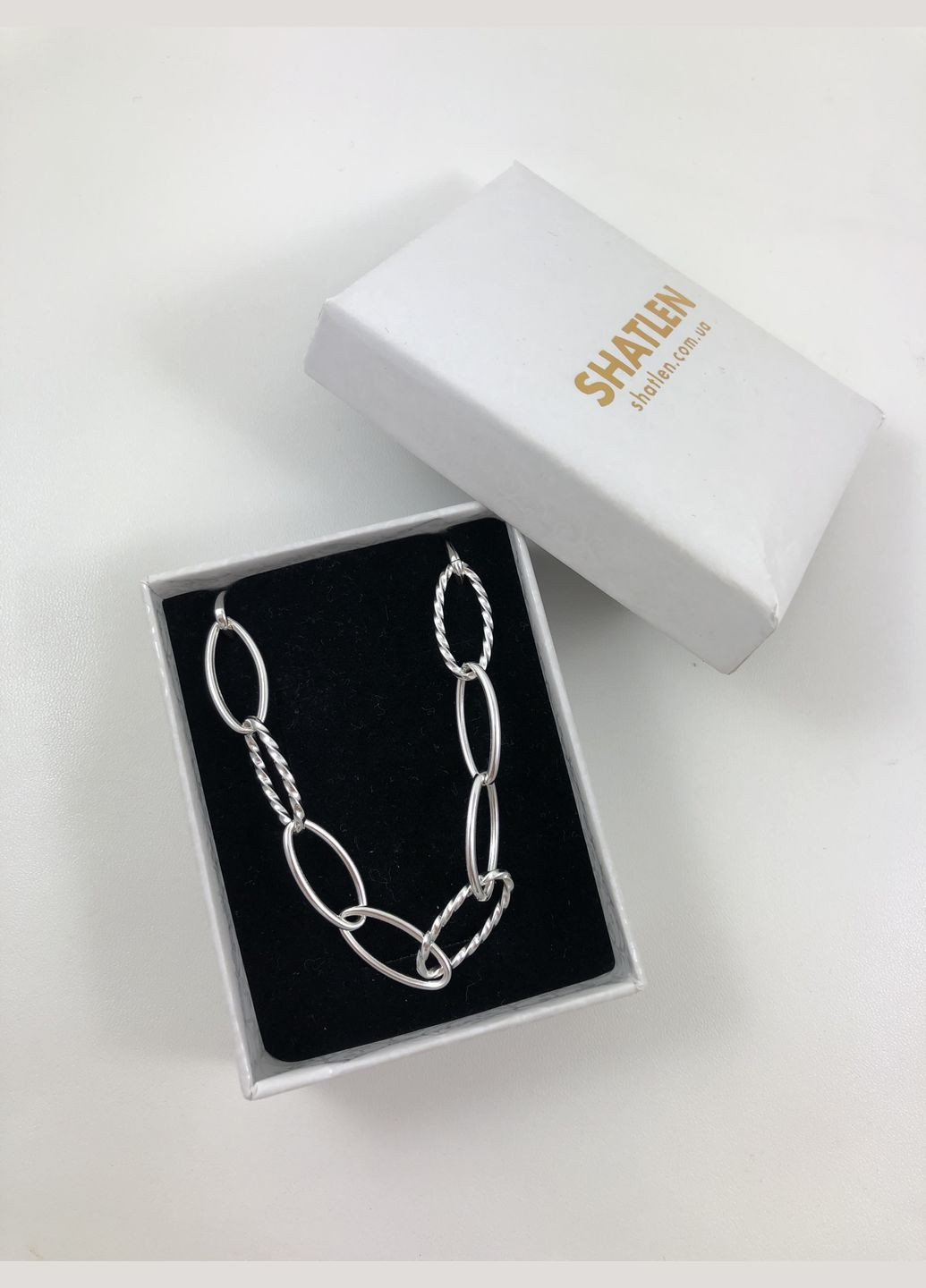 Кольє срібне CLT10880U Shatlen Кольє (342116253)