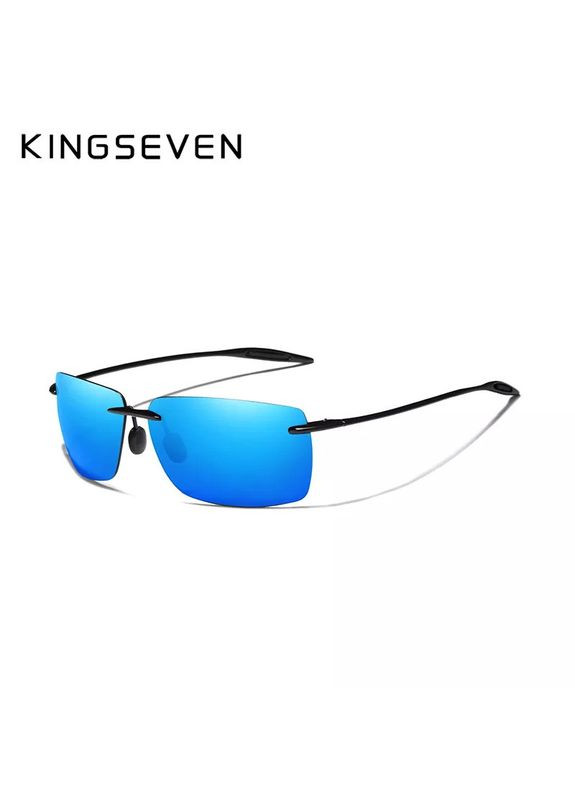 Мужские поляризационные солнцезащитные очки N7025 Blue KINGSEVEN (303110885)