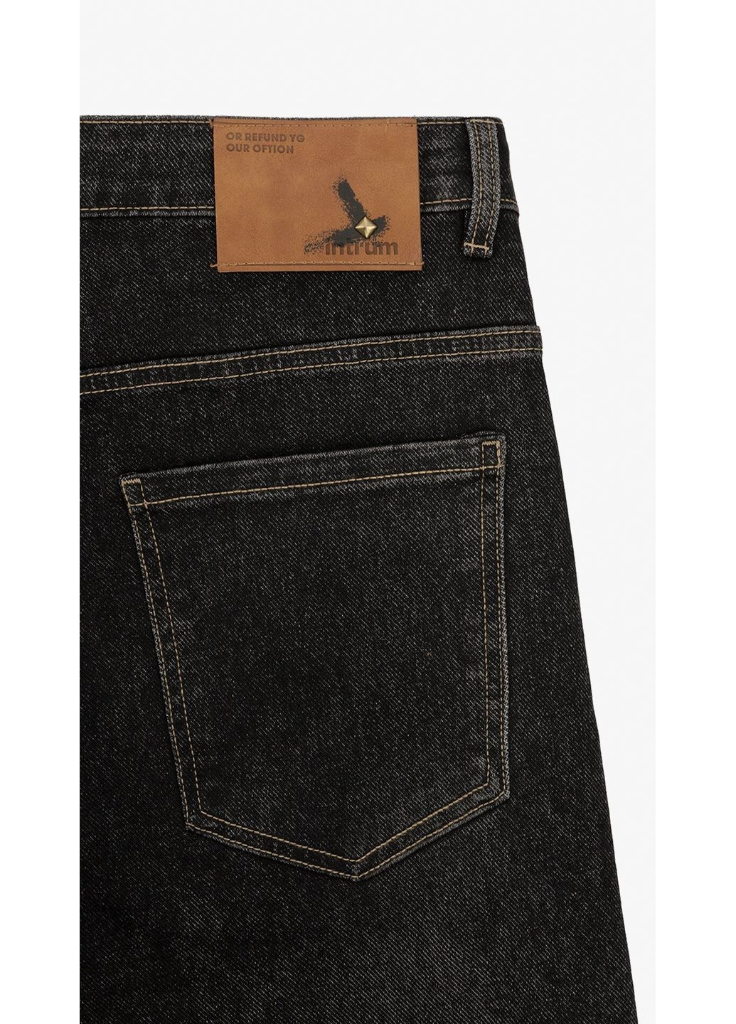 Черные демисезонные джинсы мужские 2221 черный shop (2000999191275) Slim Fit No Brand