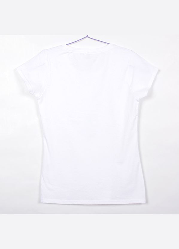 Футболка жіноча з патріотичним принтом "Obey the NLAW" fj1836 Fruit of the Loom - (328264476)