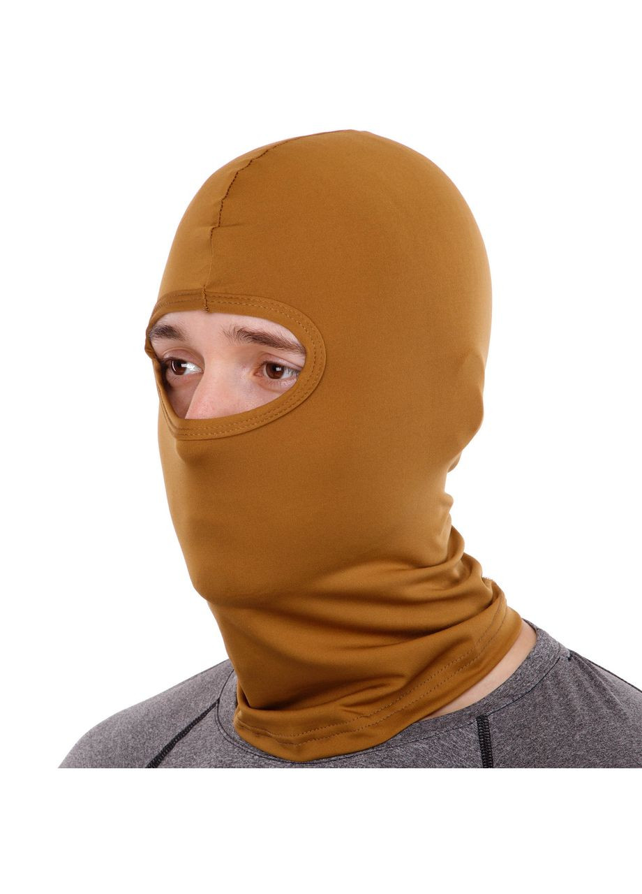 Балаклава підшоломник (поліестер, розмір 23x35см, Хакі) (TY-9198_Хакі) SP-Sport (361436114)