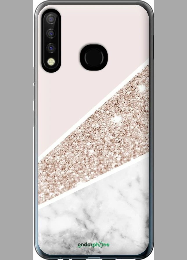 Чехол на Tecno Camon 12 CC7 Пастельный мрамор "4342u-2432-70447" Endorphone (363283096)