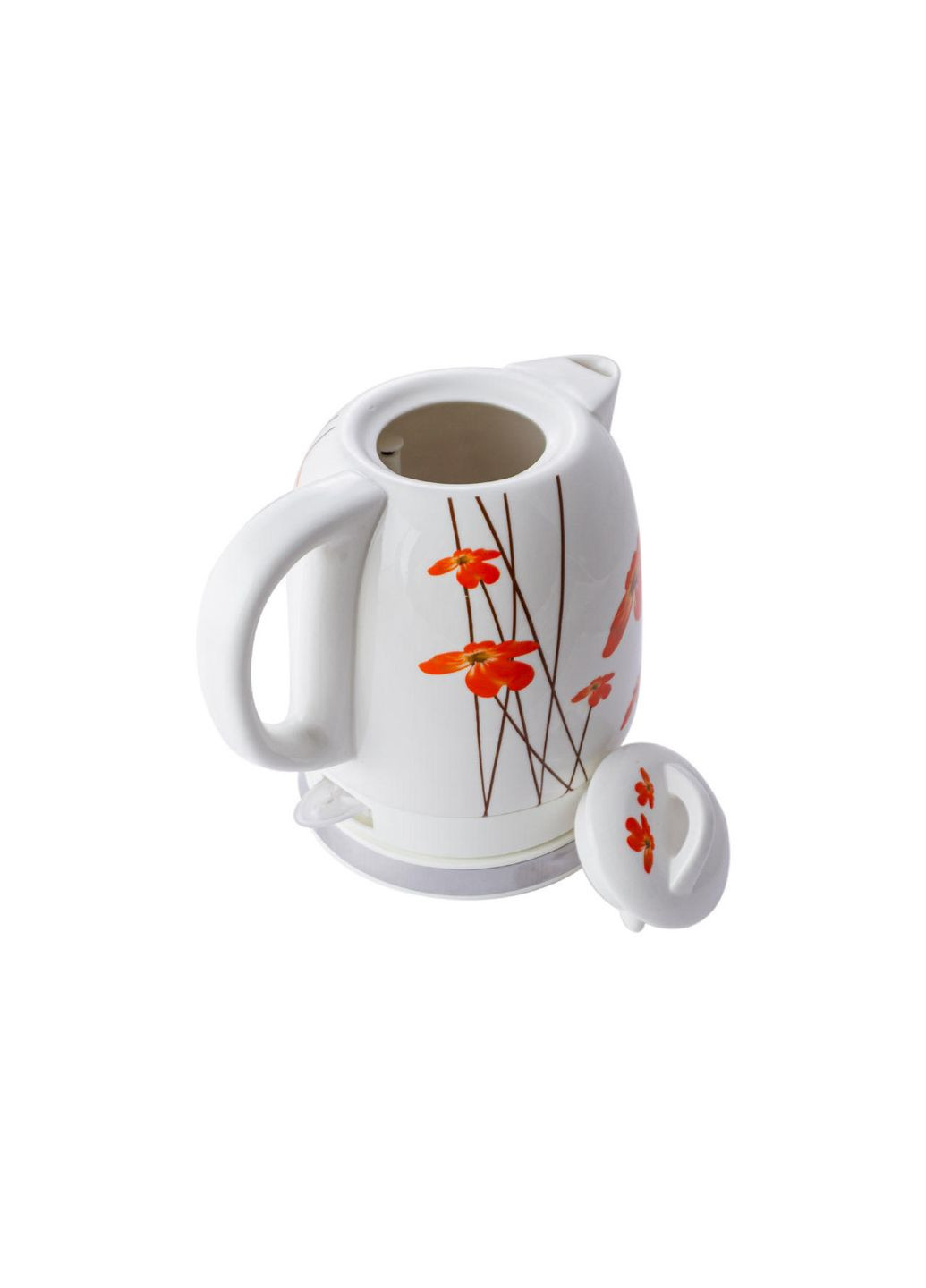 Електрочайник MR-066-Red Flowers (MR-066-RED-FLOWERS) Maestro (372691194)