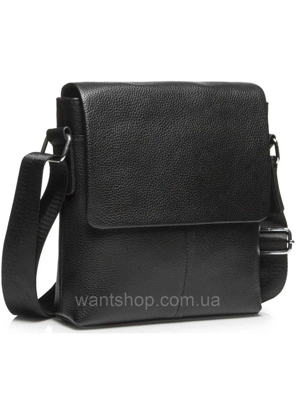 Чоловіча шкіряна сумка через плече 26х23х7 см Tiding Bag (315868743)