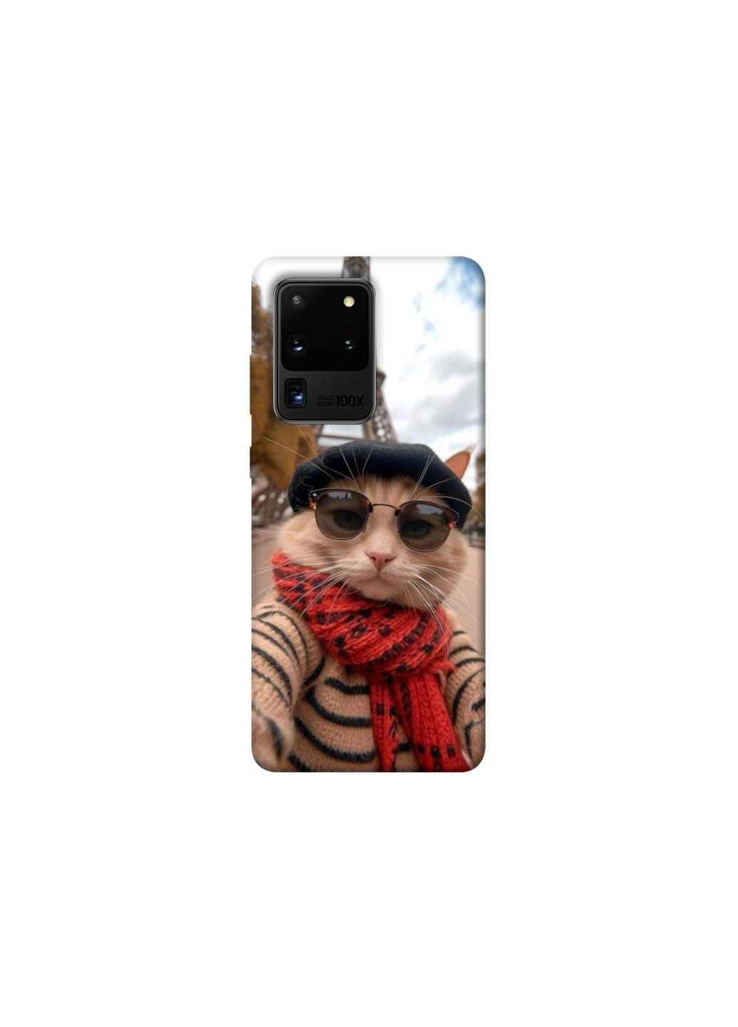 Чехол на Samsung Galaxy S20 Ultra catparis Frontalka (356084886)