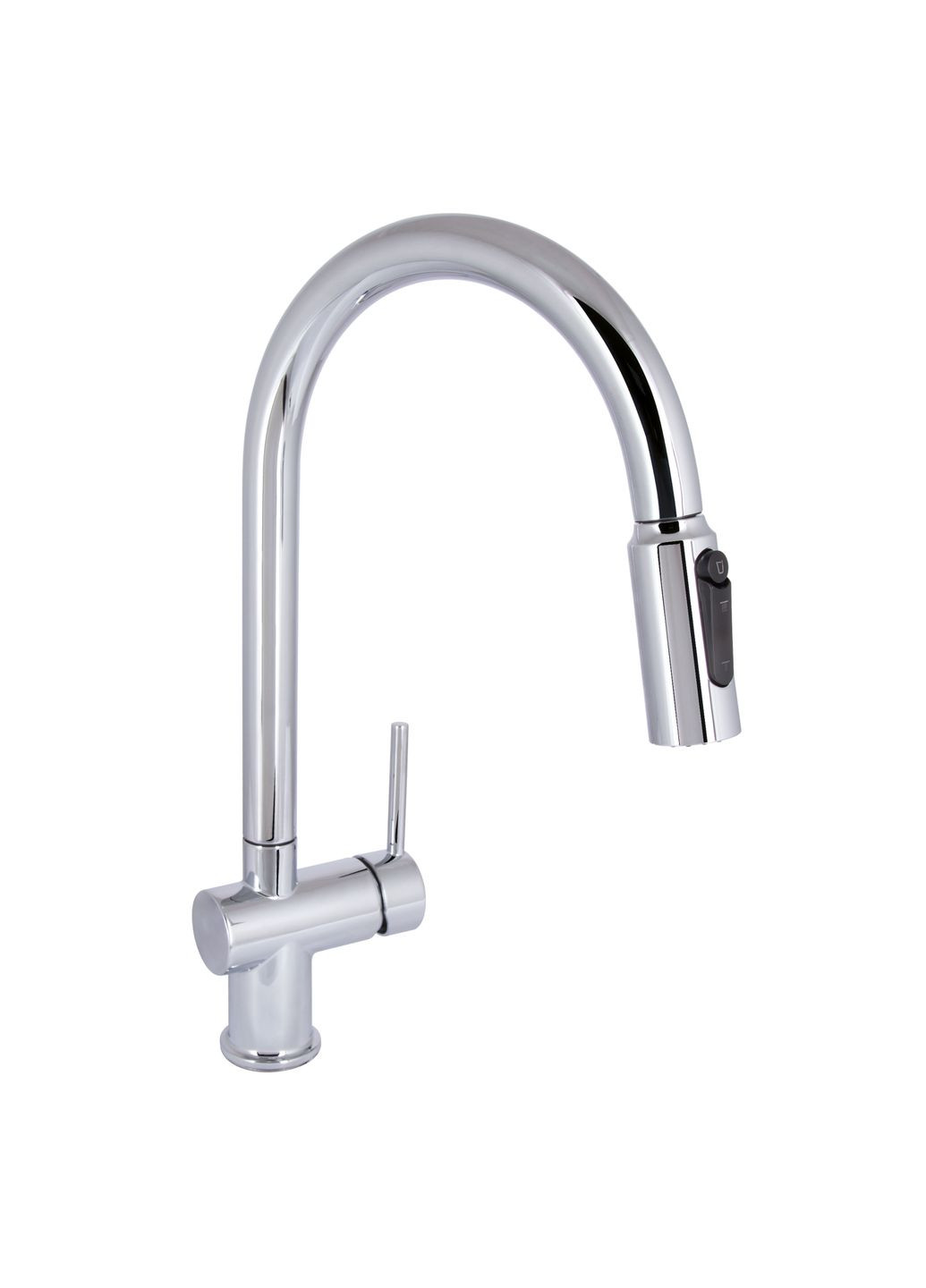 Смеситель для кухни Rozcesti с выдвижным изливом с подключением для питьевой воды QTROZ366CRM45938 Chrome Qtap 366 (372128798)