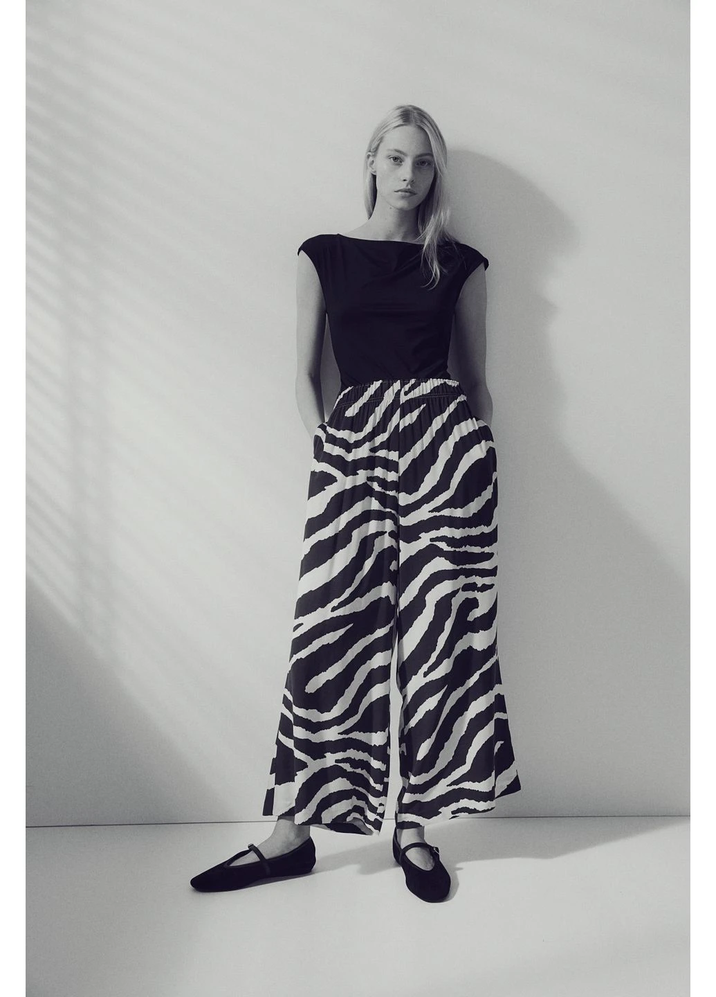 Широкие брюки H&M (400992993)