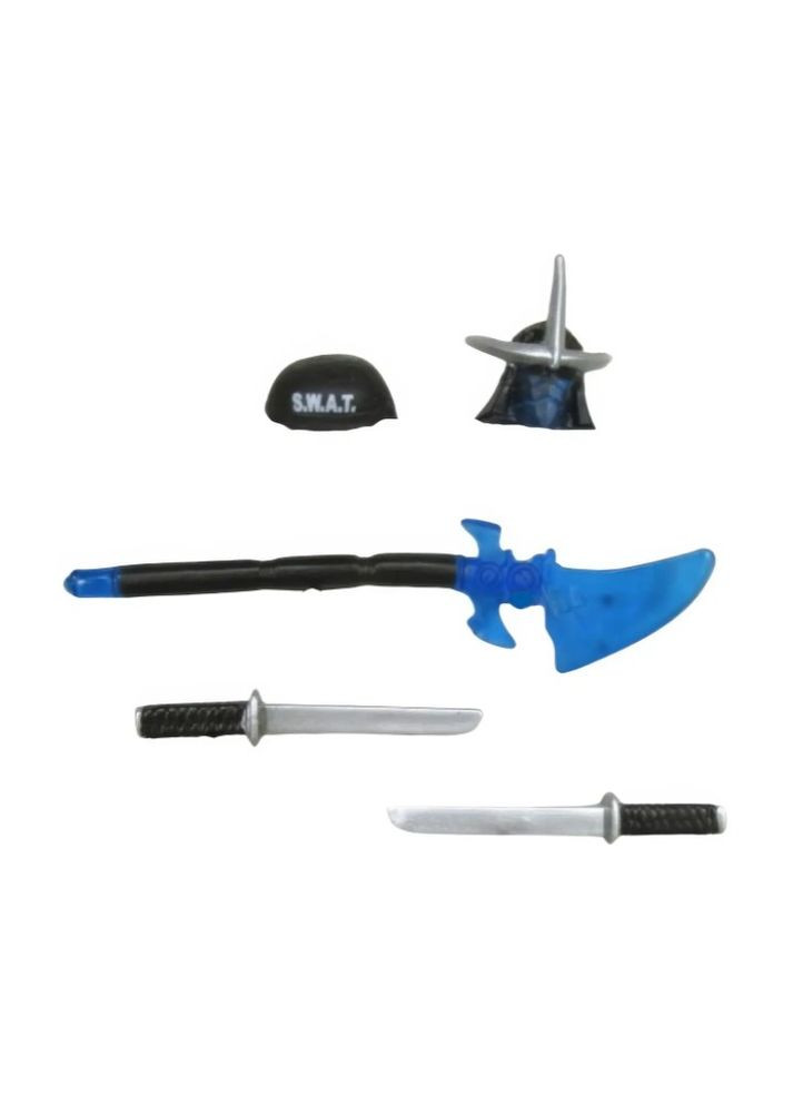 Набір міні-фігурок Леонардо і Шреддер Черепашки Ніндзя 6 см- Leonardo and Shredder, S.W.A.T., 4Kids, Playmates (306455548)