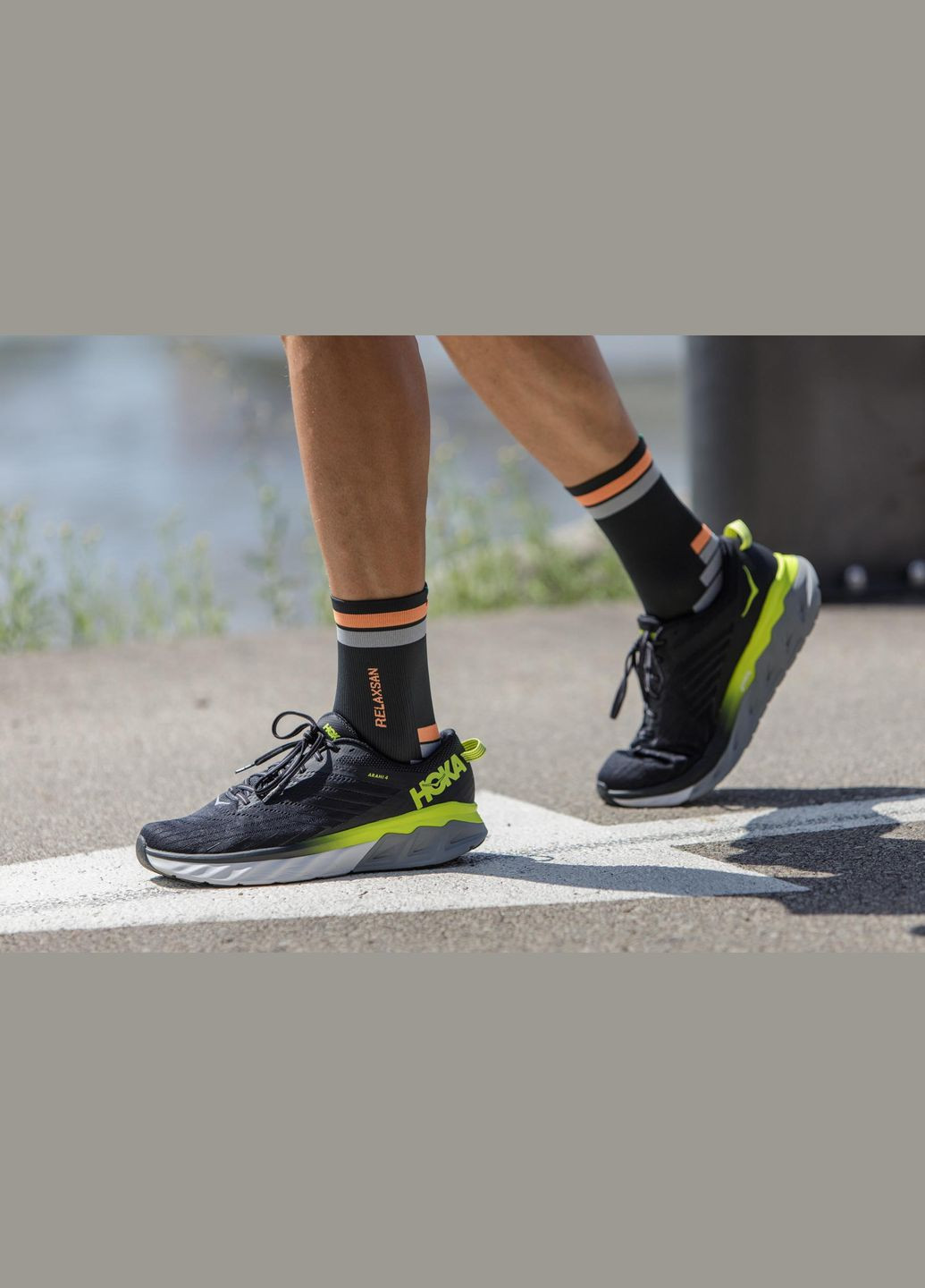Спортивные компрессионные носки с волокном Dryarn Relaxsan короткі шкарпетки (282845390)