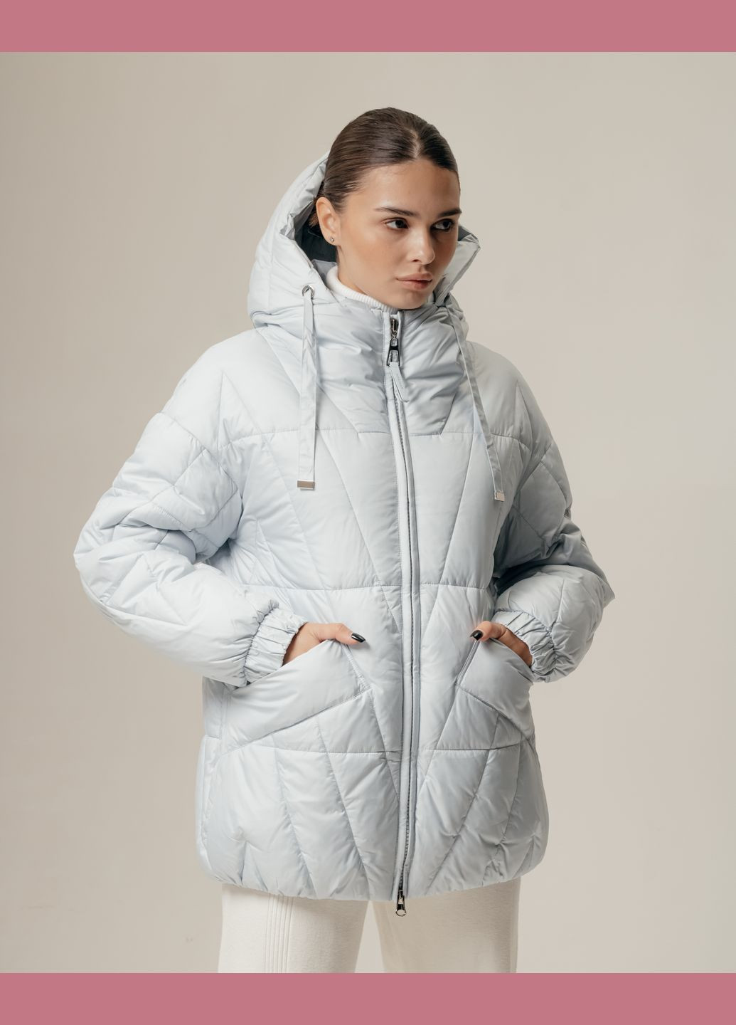 Світло-блакитна куртка жіноча світло-блакитна Snow Owl