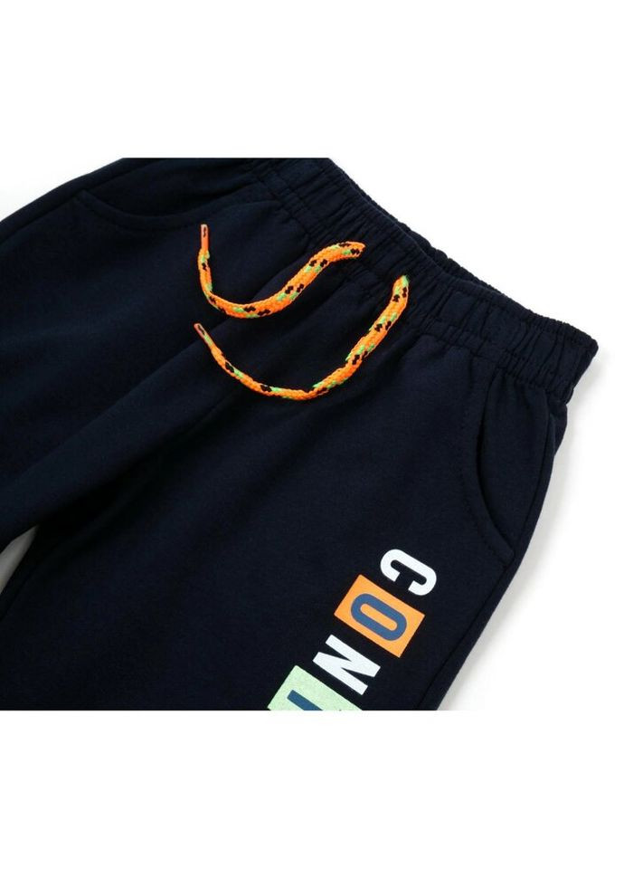 Синий демисезонный набор детской одежды в полоску (15997-98b-indigo) Breeze