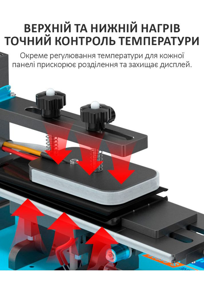Сепаратор S-918M для ремонта смартфонов / снятие рамки / разрешение дисплея / 0-140°C / 600Вт Sunshine (346493986)