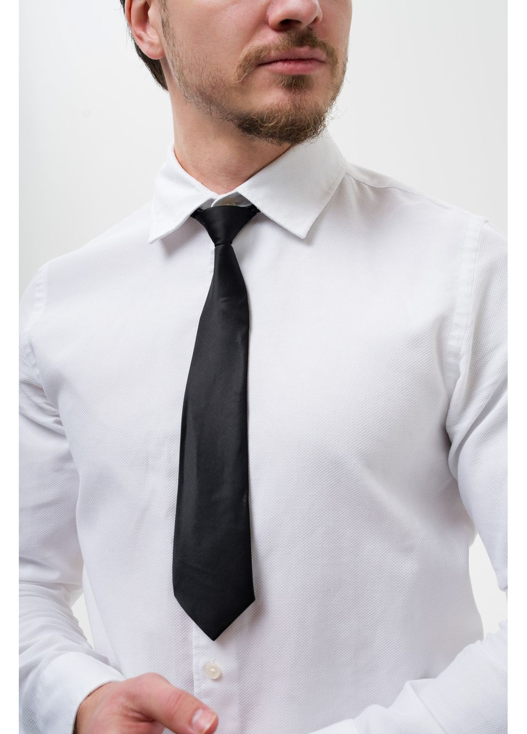 Мужская Узкая Укороченная Галстук На Резинке Vindzor Without (364188880)