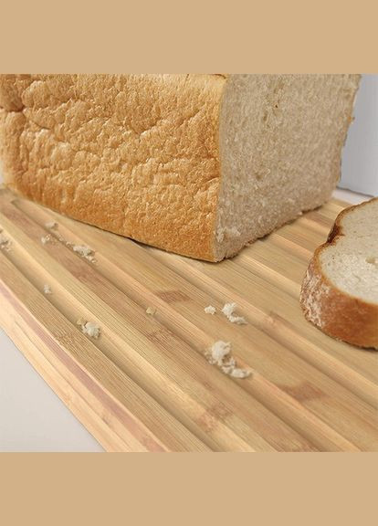 Хлебница с бамбуковой доской Bread Bin белый 81097 Joseph Joseph (316621478)