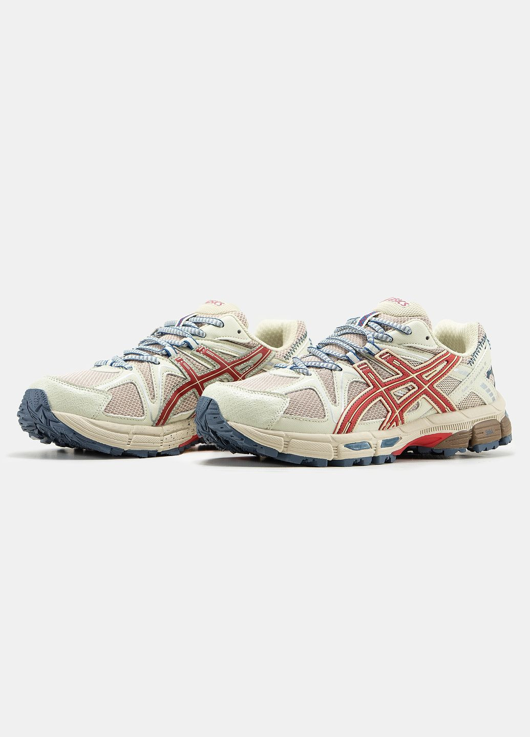 Бежевые всесезонные кроссовки мужские asics gel-kahana 8 beige | асикс гель-кахана 8 бежевый No Brand