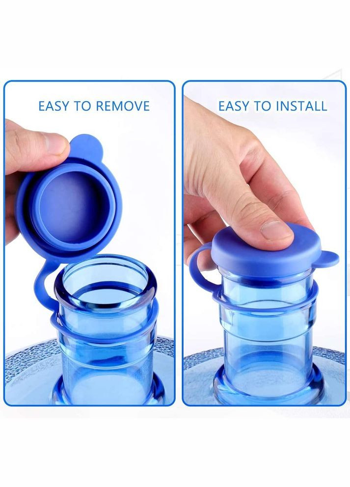 Універсальна гумова кришка для бутлів з водою на 13-19 л (NR0214) No Brand (316088249)