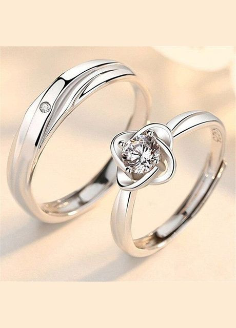 Мужское женское обручальное парное кольцо парные обручальные кольца Аликанте размер регулируемый 2 шт. Fashion Jewelry (292861949)