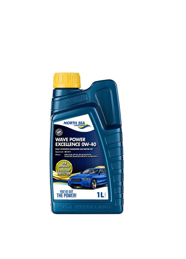 Синтетическое моторное масло для автомобилей WAVE POWER EXCELLENCE 0W-40 1Л No Brand (341720853)