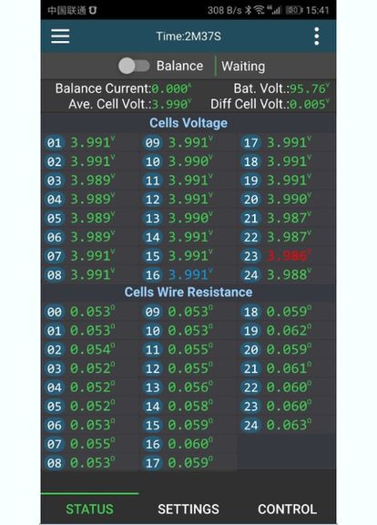 Смарт балансир JK-B2A24S Li-Ion LiFePO4 активная балансировка 2 А с блютуз-управлением No Brand (325835113)