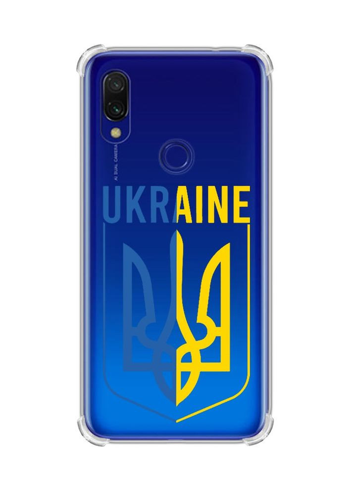 Чехол с утолщёнными углами на Xiaomi Redmi 7:: Тризуб /принт 254/ Creative (360669627)