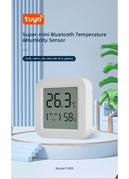 Датчик WiFi температуры и влажности, Smart Life (Система Умный дом) No Brand (392695585)