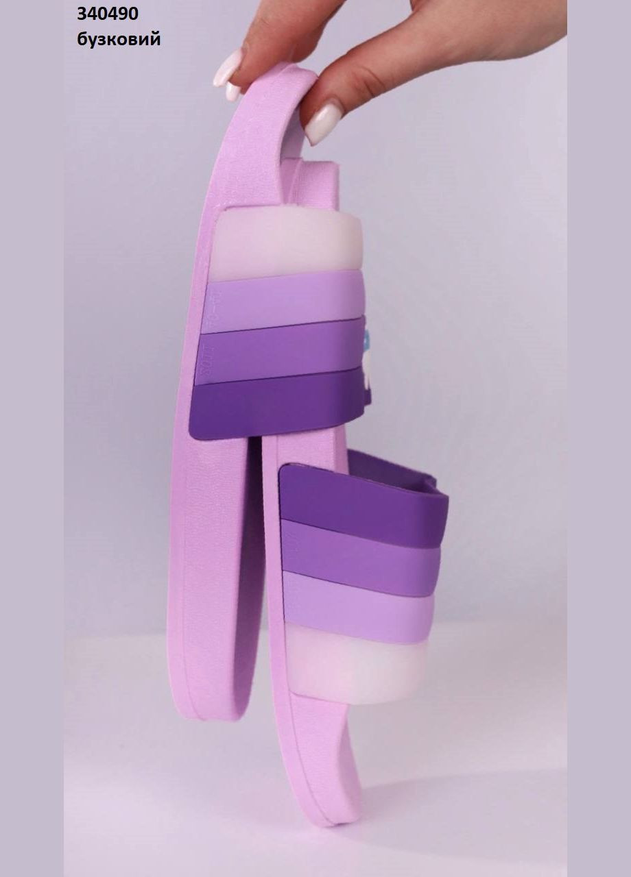 Жіночі шльопанці фіолетового кольору Flip Flops (284722302)
