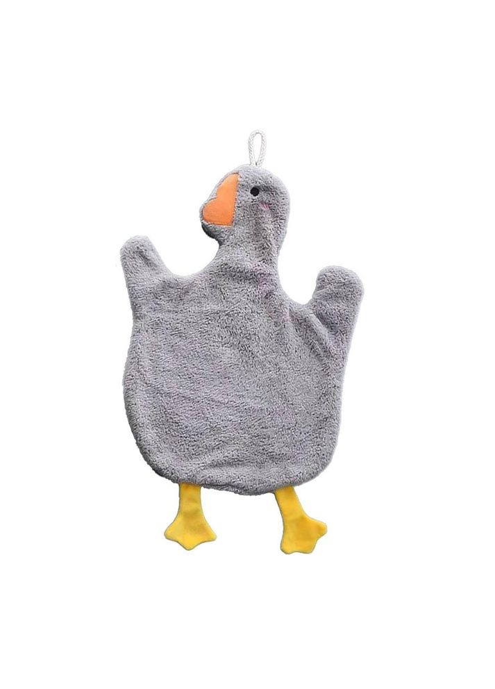 Рушник для рук швидковисихаючий у вигляді гусака (TA0016_2) No Brand комбінований