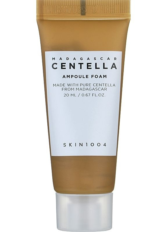 Очищающая ампульная пенка для умывания с экстрактом центели (мини) Madagascar Centella Ampoule Foam 20ml (2-993850) SKIN1004 (369795581)