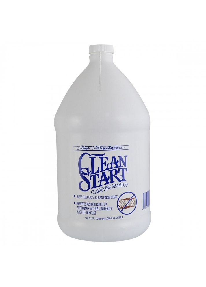 Шампунь Clean Start для собак и кошек, по уходу за шерстью, 3.8 л Chris Christensen (355254310)