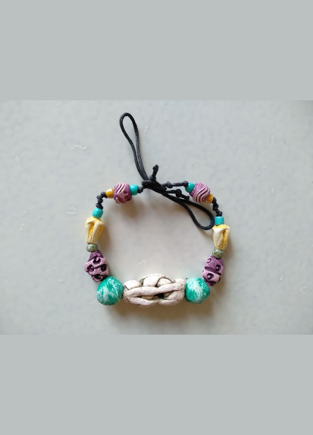 Керамический браслет ручной работы №16 Коти&Ангели (302450850)