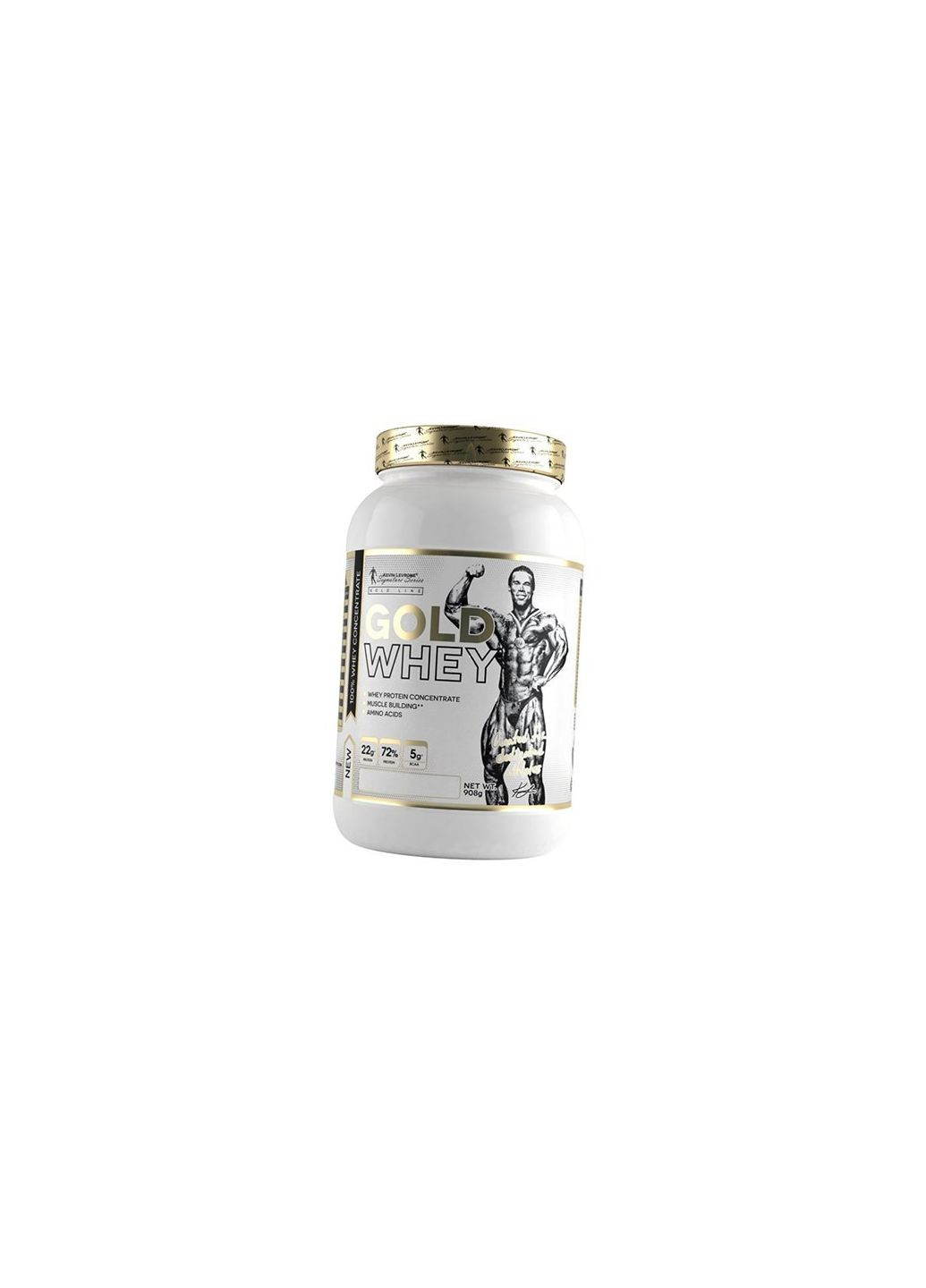 Концентрат Сироваткового Протеїну з високим вмістом білка, Gold Whey, 908г Банан-персик (29056009) Kevin Levrone (322726234)