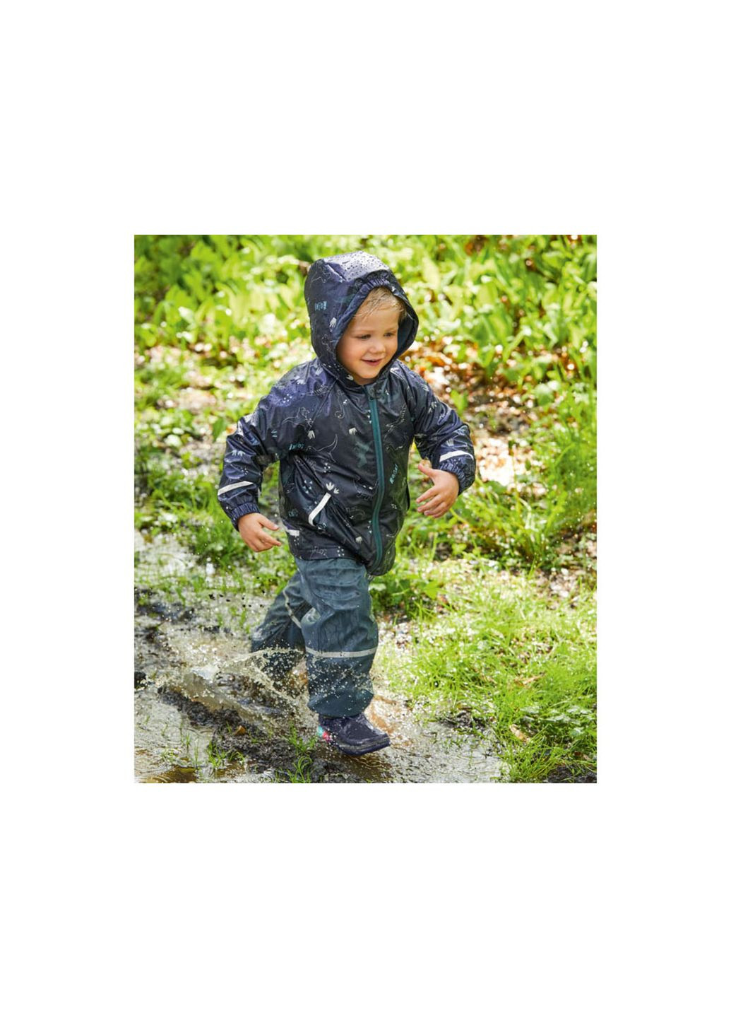 Полукомбинезон-дождевик на флисовой подкладке для мальчика 3M Scotchlite™ 356920 Lupilu (263354560)