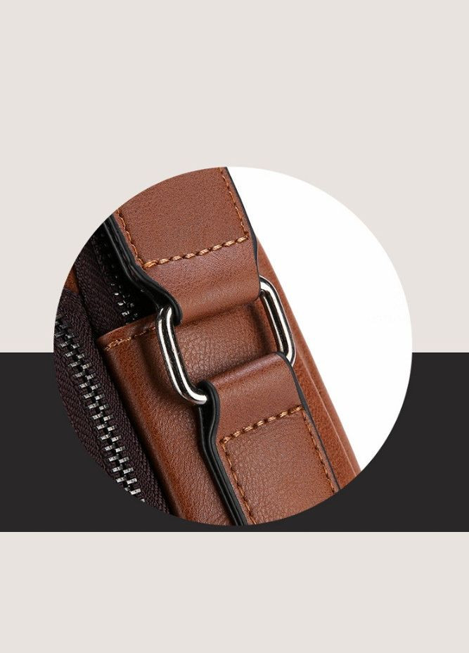 Чоловіча сумка планшетка Коричневий No Brand (301212217)