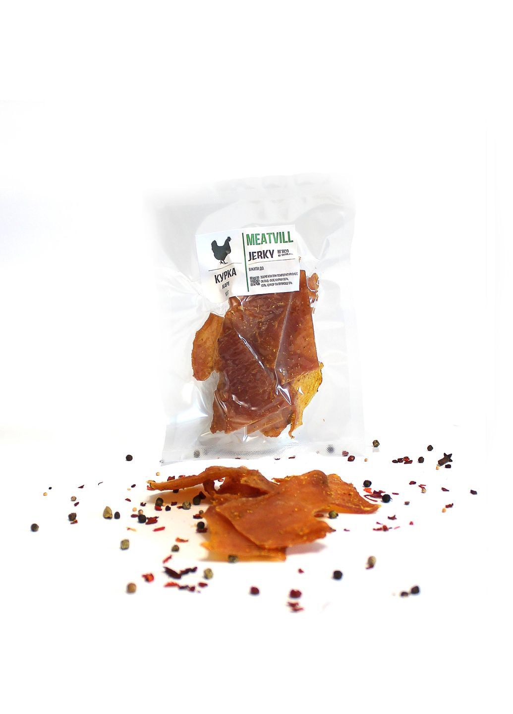 Джерки Курица карри 50 г (111) Meatvill (352167403)