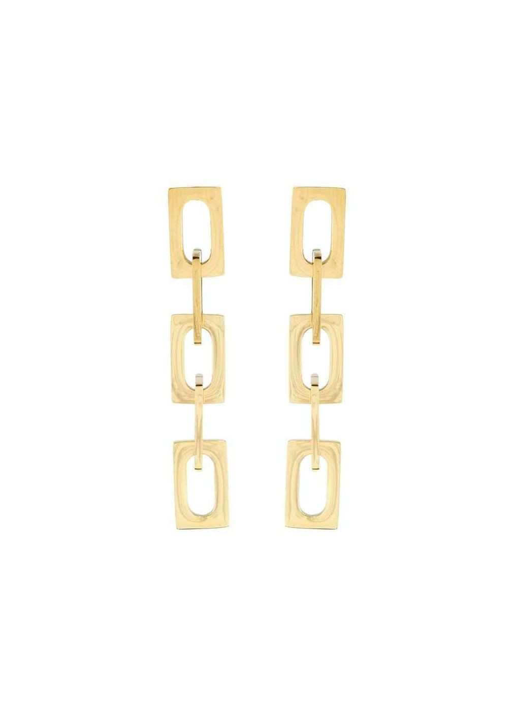 Сережки Stainless Steel 14K пусети Декоративні підвіски» (215018) ТМ Xuping (315139182)