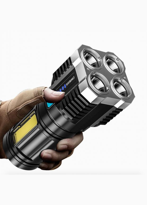 Фонарь-лампа ручной светодиодный на аккумуляторе многофункциональный производный USB (LS03) HeadLight (368499570)