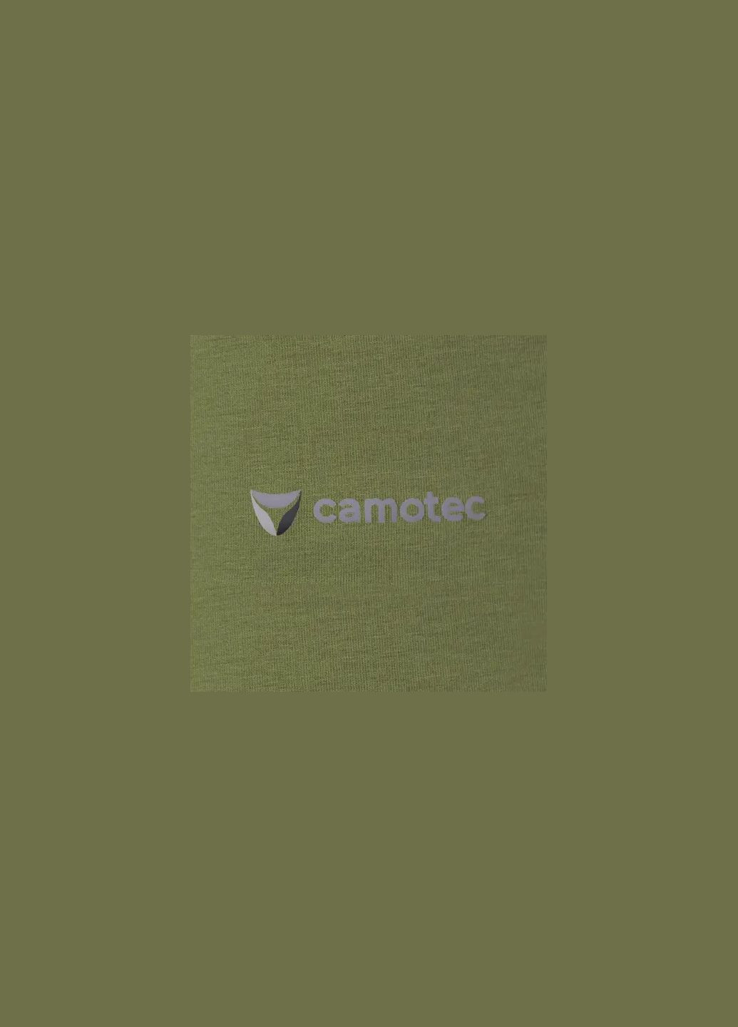 Зеленая футболка odal logo green Camotec